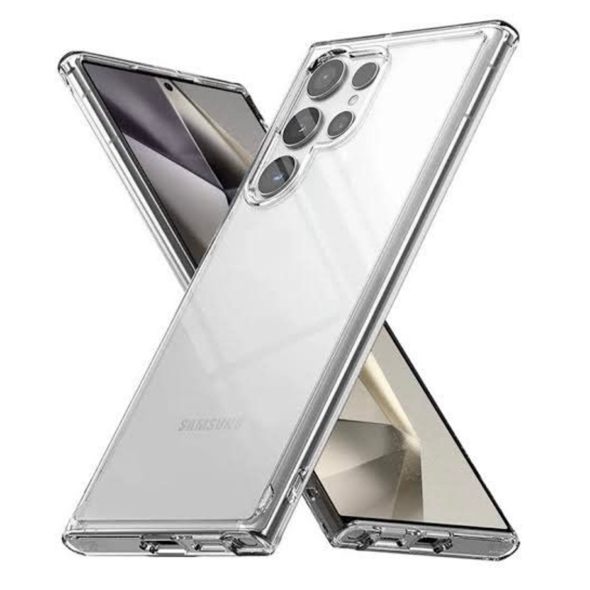 Samsung S21 Plus transparent glass with camera protection