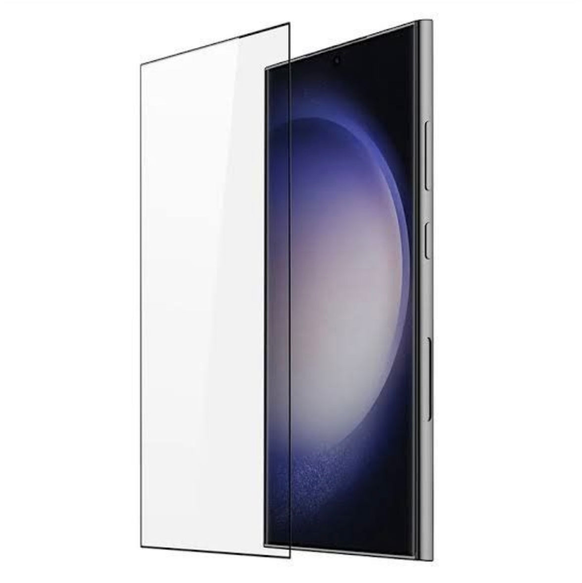Samsung S21 Plus transparent glass with camera protection